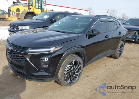 2025 Chevrolet Trax Fwd 2Rs z USA, uszkodzony, nr VIN KL77LJEP7SC092871